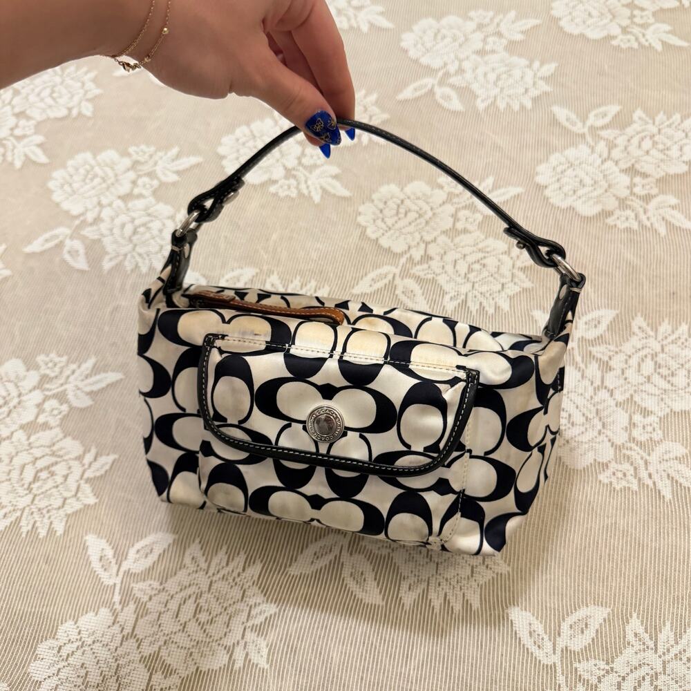 Vintage Y2K Coach Signature C Shoulder Bag - Gem